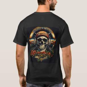 Rebel Riffs: Unleash the Sound -Skull & Crossbones T-Shirt