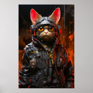 Rebel Roar: The Motorcycle Cat's Journey -  Poster