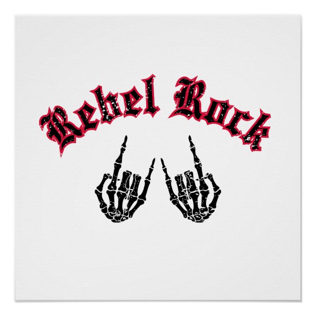 Rebel Rock Poster (Front)