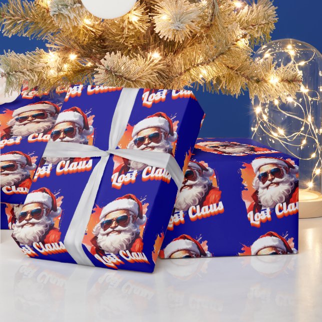 Rebel Santa: The Lost Claus Wrapping Paper (Holidays)