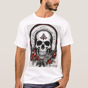 Rebel Skull Rock Festival Tee Electric Guitars