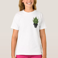 Rebel Snake Plant in Leather Jacket Kids