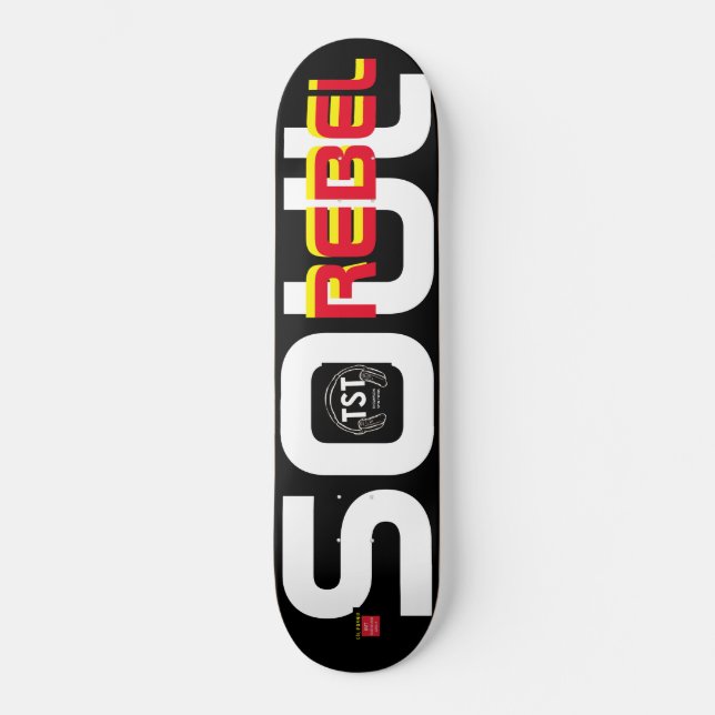 REBEL SOUL Skateboard (Front)