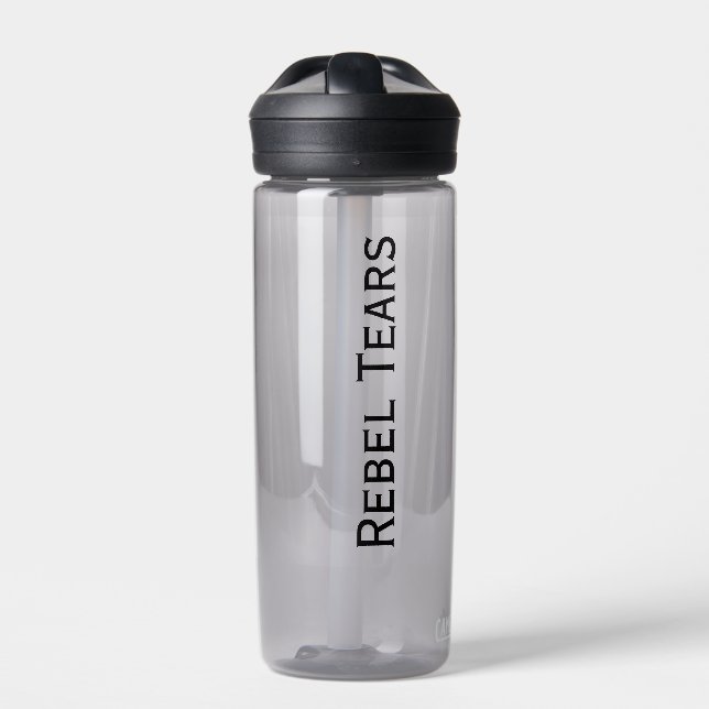 Rebel Tears Water Bottle (Front)