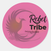 Rebel Tribe Phoenix Logo Sticker