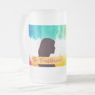 Rebel Tribe™ “The Trailblazer” Frosted Glass Mug
