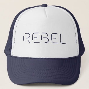 REBEL TRUCKER HAT