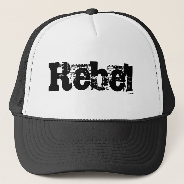 Rebel Trucker Hat (Front)