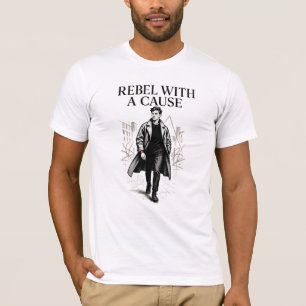 Rebel with a Cause T-shirt - Re Editorial Fashion