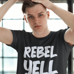 REBEL YELL 1980s VINTAGE T-Shirt T-shirts