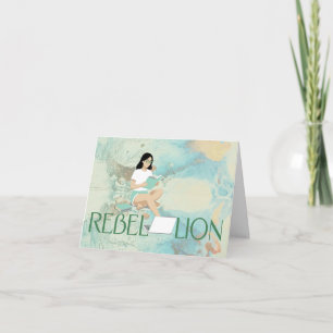Rebellion Reading – Thank You Card for Book Lovers