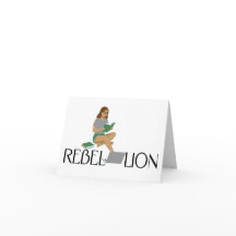 Rebellion Reading – Thank You Card for Book Lovers