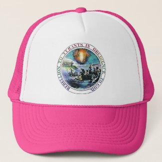 Rebellion To Tyrants is Obedience to God Apparel Trucker Hat