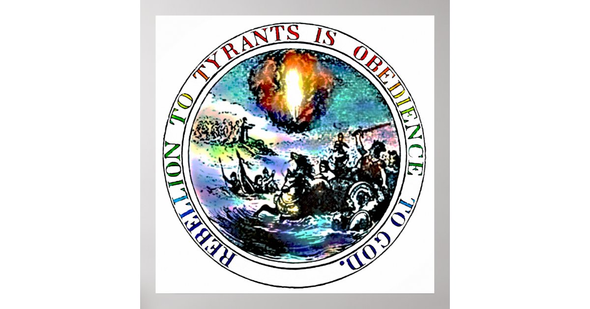Gadsden Flag "Rebellion To Tyrants Is Obedience To God" Vinyl Decal - 2nd Amendment Bumper Sticker