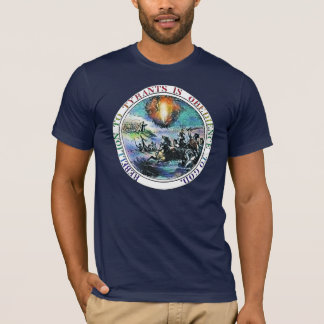 Rebellion to Tyrants Jefferson Seal America T-Shirt