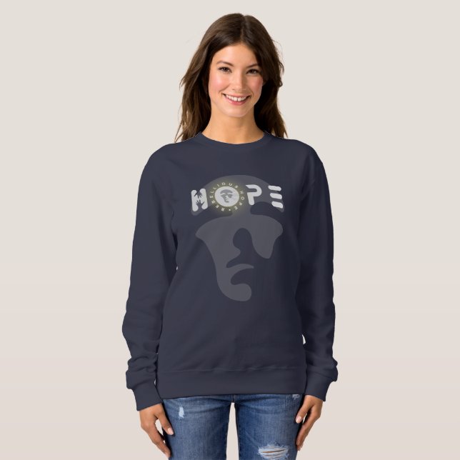 Rebellious Hope | Women Sweatshirt (Front Full)