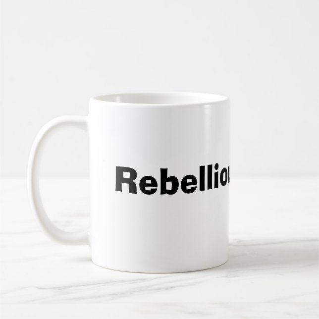 Rebellious Rooster  Coffee Mug (Left)