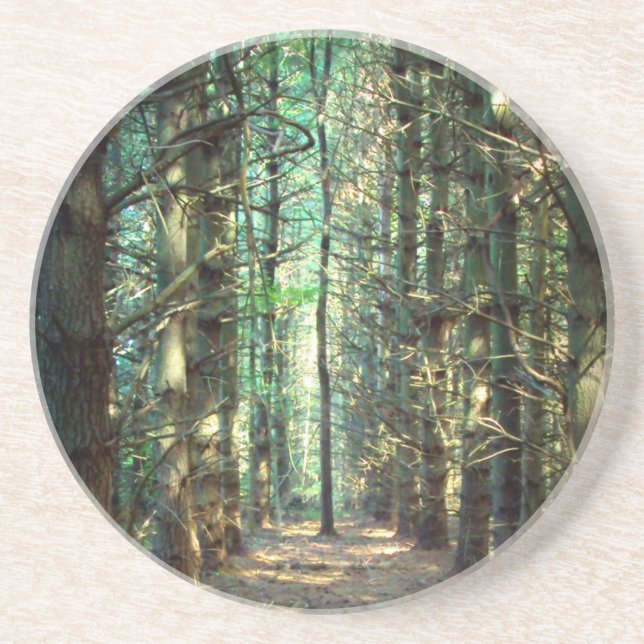 Rebellious Tree Photo Coaster (Front)