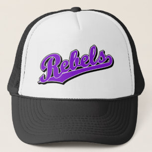 Rebels in Purple Trucker Hat