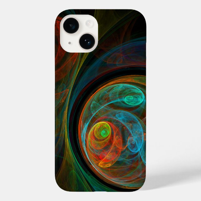 Rebirth Abstract Art Case-Mate iPhone Case (Back)