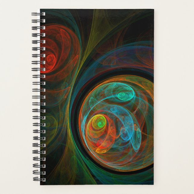 Rebirth Abstract Art Planner (Front)