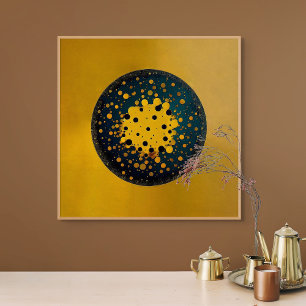 Rebirth – Abstract Circle Of Emergence Canvas Print