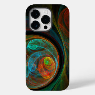 Rebirth Blue Abstract Art Case-Mate iPhone 14 Pro Case