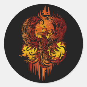 Rebirth Graduation Classic Round Sticker