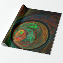 Rebirth Green Abstract Art