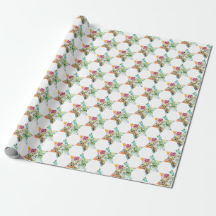 Rebirth Jewish Star Wrapping Paper