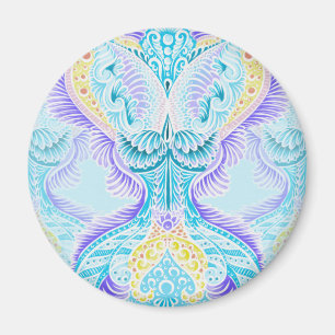 Rebirth, New age, meditation, boho, hippie Magnet