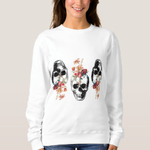 Rebirth - Skulls Blossoming Sweatshirt