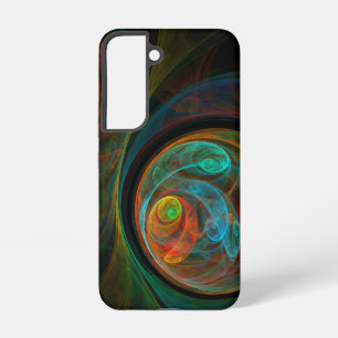 Rebirth Spiral Modern Cosmic Abstract Art Samsung Galaxy Case