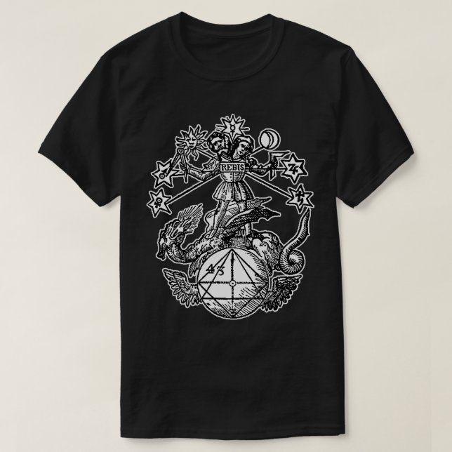 Rebis Ancient Symbol T-Shirt (Design Front)