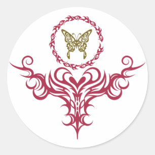 Reborn Classic Round Sticker