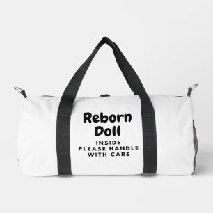 Reborn Doll Inside Tote Bag