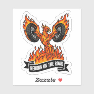 Reborn On The Road Biker Phoenix Motorcycle
