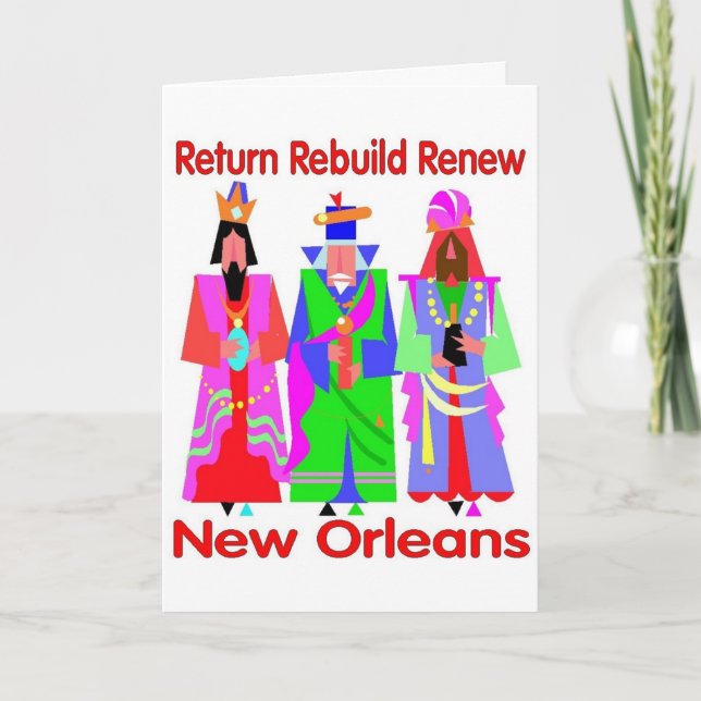 Rebuild New Orleans Card (Front)