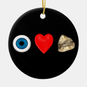 Rebus For Physicists Ceramic Tree Decoration