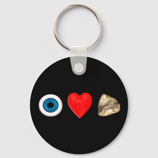 Rebus For Physicists Key Ring (Front)