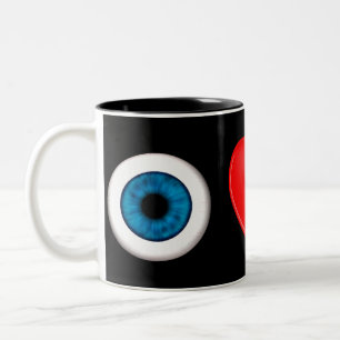Rebus For Physicists Two-Tone Coffee Mug