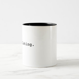 Recalculating. Two-Tone Coffee Mug