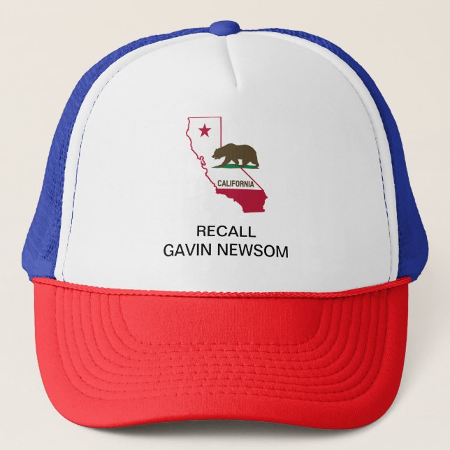 RECALL GAVIN NEWSOM GOVERNOR Hat (Front)
