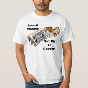RECALL SCOTT WALKER T-Shirt
