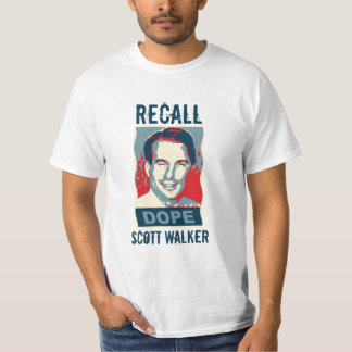Recall Scott Walker T-Shirt
