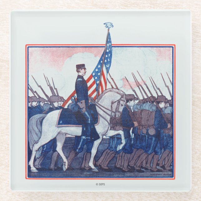 Recaptured: A Philippine War Story Glass Coaster (Front)