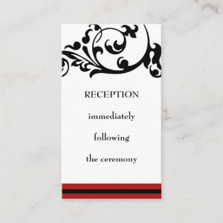 Reception Card