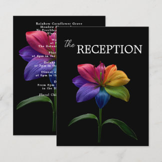 🌈Reception Details Enclosure Card