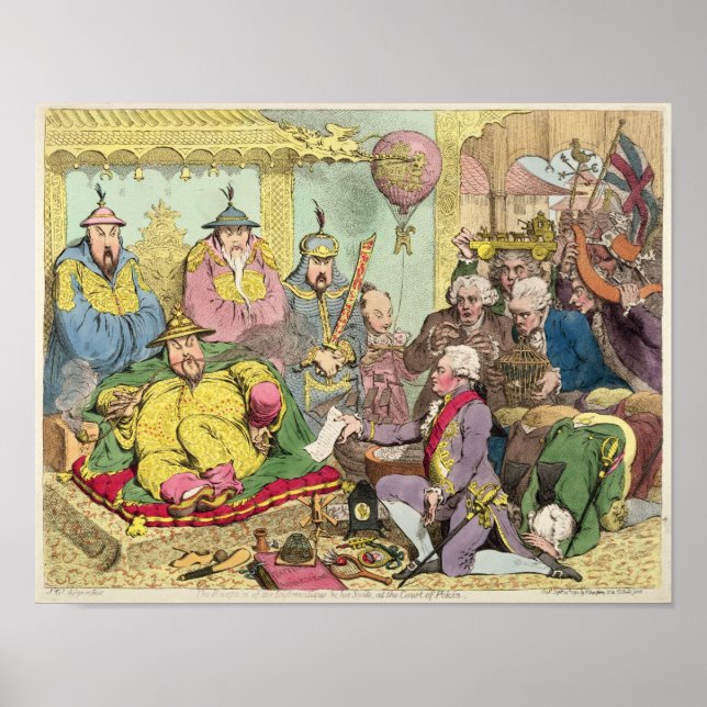 Reception of the Diplomatique Poster (Front)