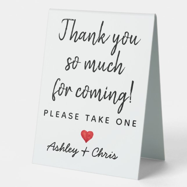 Reception Wedding Favours Engagement Bridal Shower (Front)